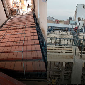 Construcción de Techo Aligerado